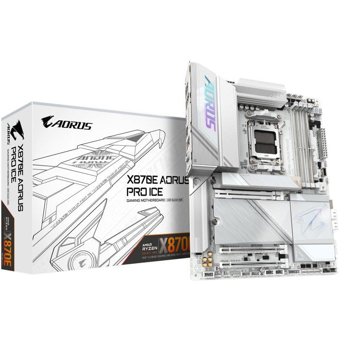 Carte mere - GIGABYTE - X870E AORUS PRO ICE