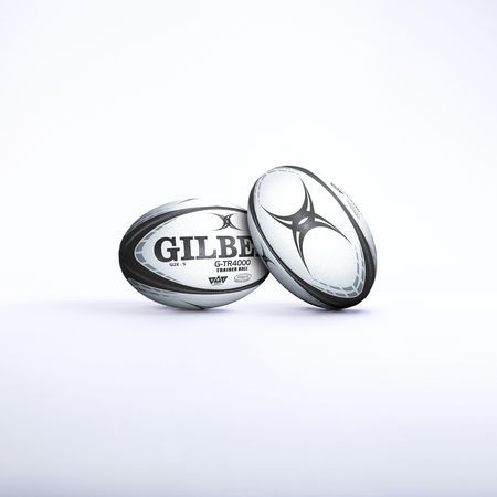Ballon de rugby d'entrainement - GTR4000 - Noir - GILBERT - Taille 5