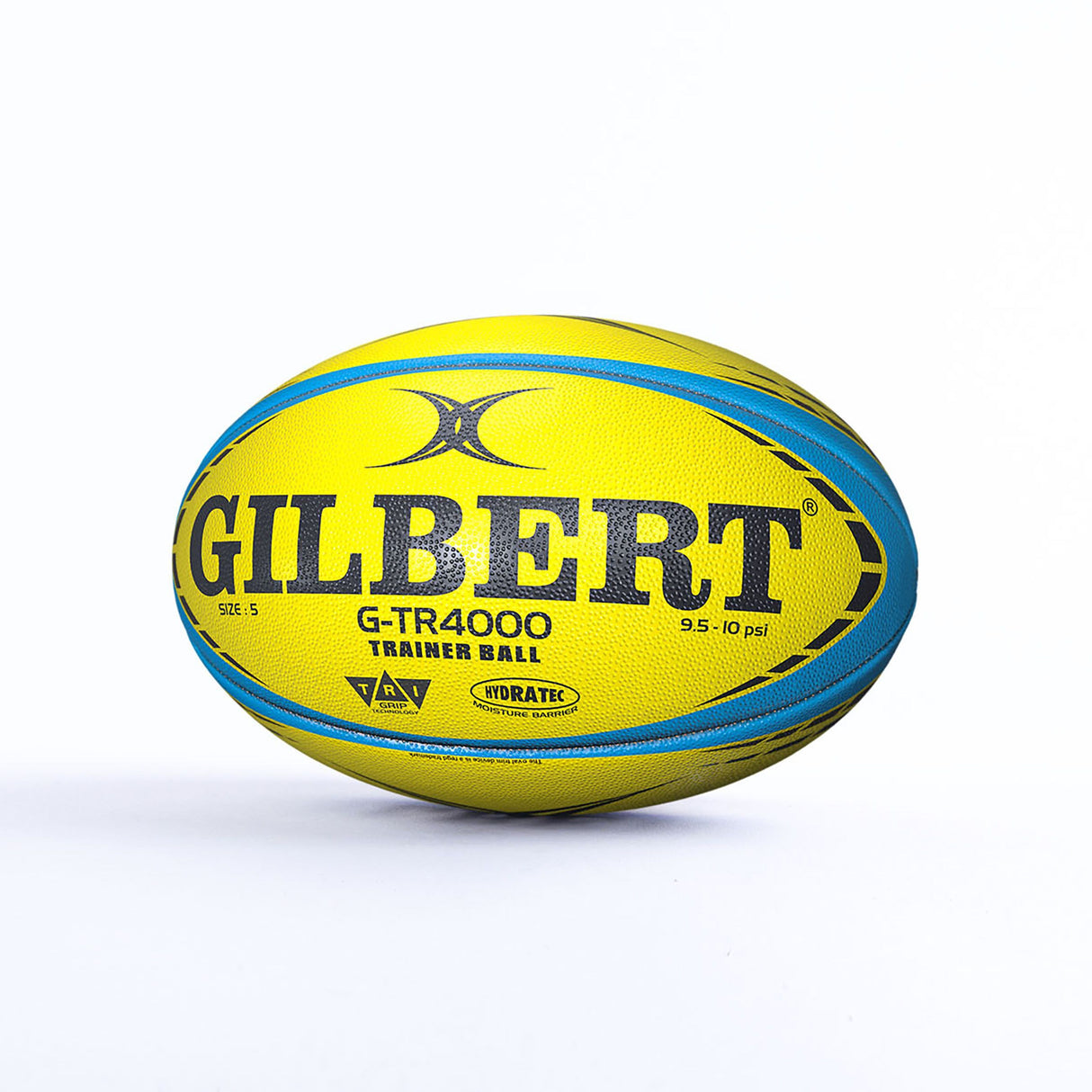 Ballon de rugby d'entrainement - GTR4000 - Fluo - GILBERT - Taille 5