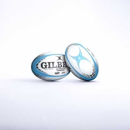 Ballon de rugby d'entrainement - GTR4000 - Ciel - GILBERT - Taille 4