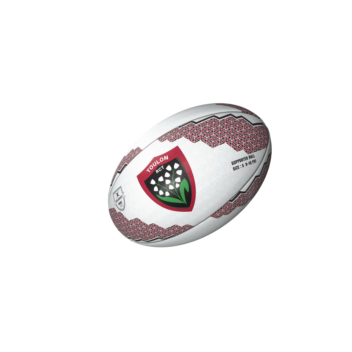 Ballon de rugby - Toulon - Supporter - GILBERT - Taille 5