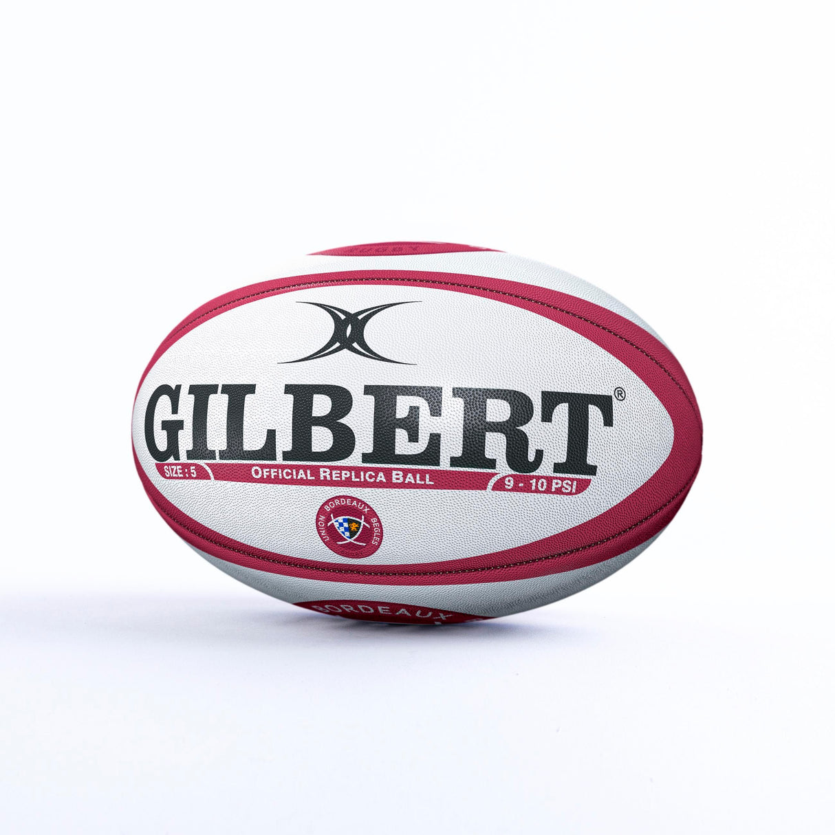 Ballon de rugby - Bordeaux UBB - Replica - GILBERT - Taille 5