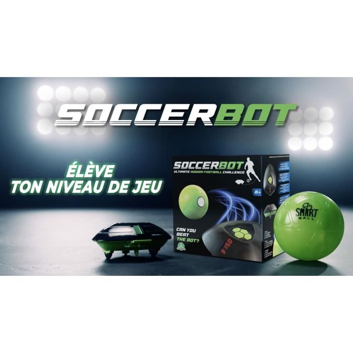Robot entraîneur de football - GIOCHI PREZIOSI - Smart Ball Soccer Bot - Solo ou multijoueurs - a partir de 6 ans - MR100