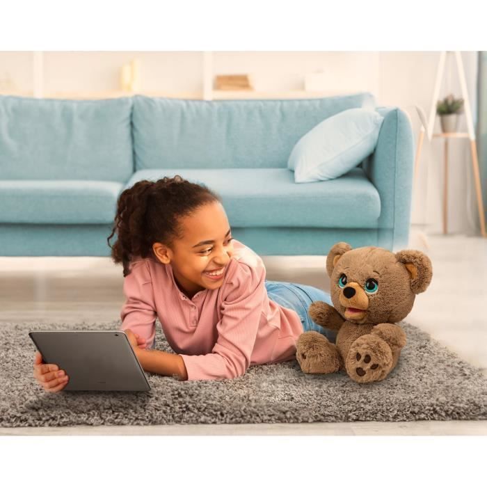 Peluche interactive - GIOCHI PREZIOSI - Ours crÈateur d'histoires Poe - a partir de 4 ans - LAY00