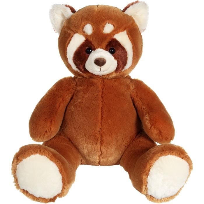 Peluche Panda Roux Géant - GIPSY TOYS - 70 cm