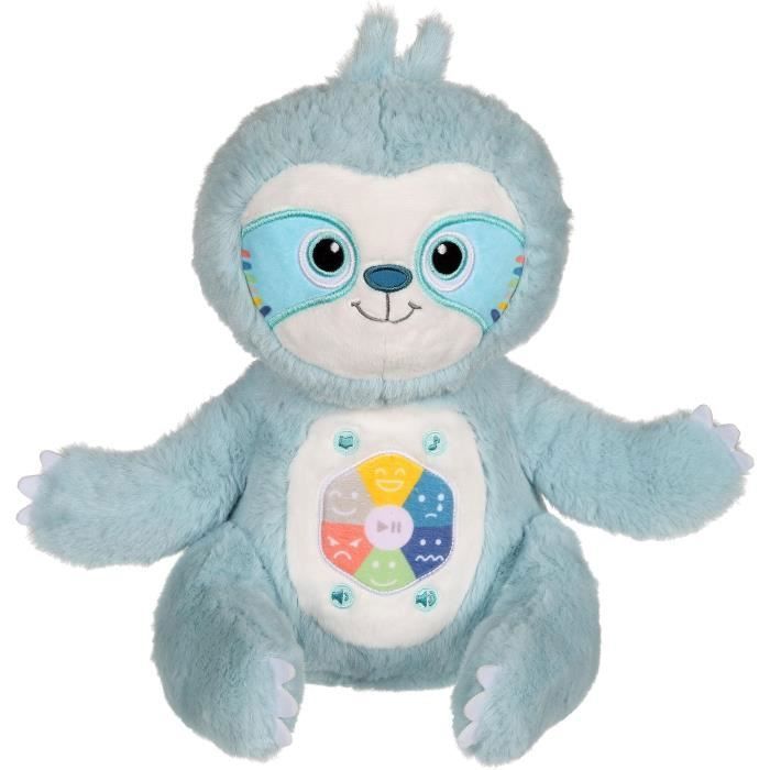 Gipsy Toys - SimÈon, Mon Conteur d'Emotions - Peluche interactive musicale et conteuse d'histoires - 28 cm