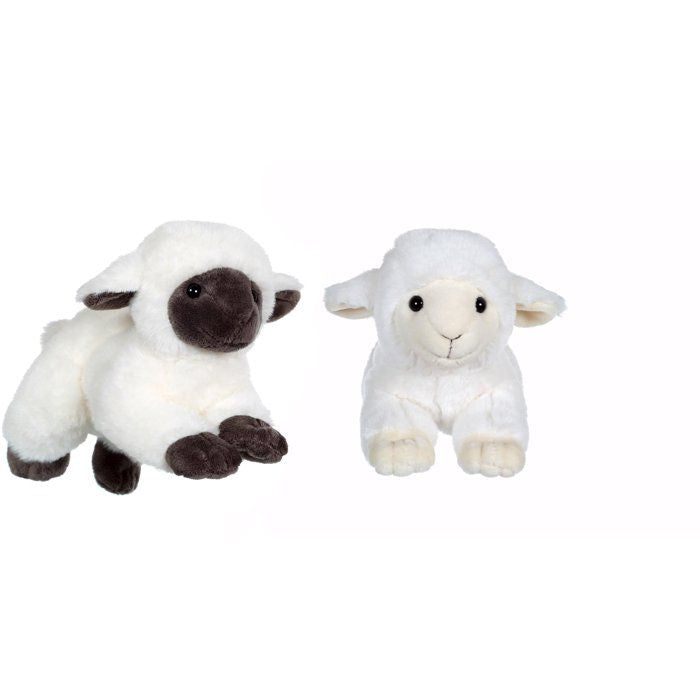 Peluche Agneau Douceur - GIPSY TOYS - 20 cm - Beige / Gris