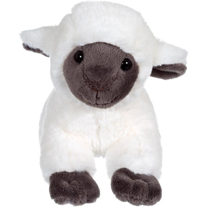 Peluche Agneau Douceur - GIPSY TOYS - 20 cm - Beige / Gris