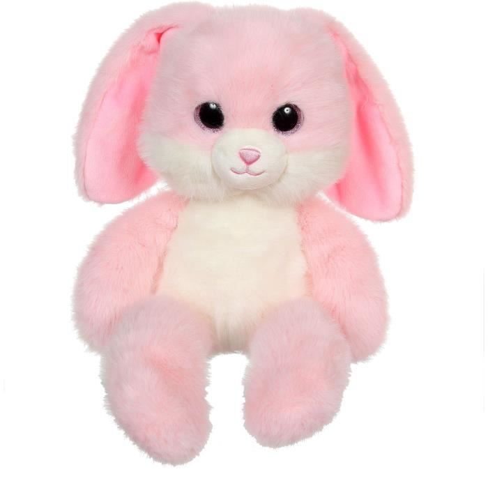 Peluche Lapin Leggies - GIPSY TOYS - Rose, 48 cm