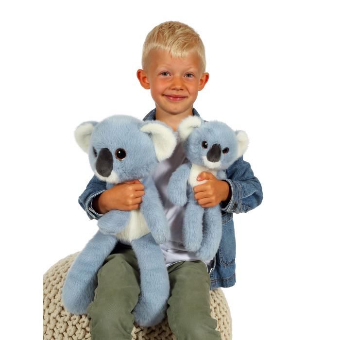 Peluche Koala Leggies - GIPSY TOYS - Bleu, 48 cm
