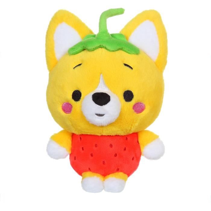 Peluche Little Corgi Cuties - GIPSY TOYS - 20 cm - Fraise