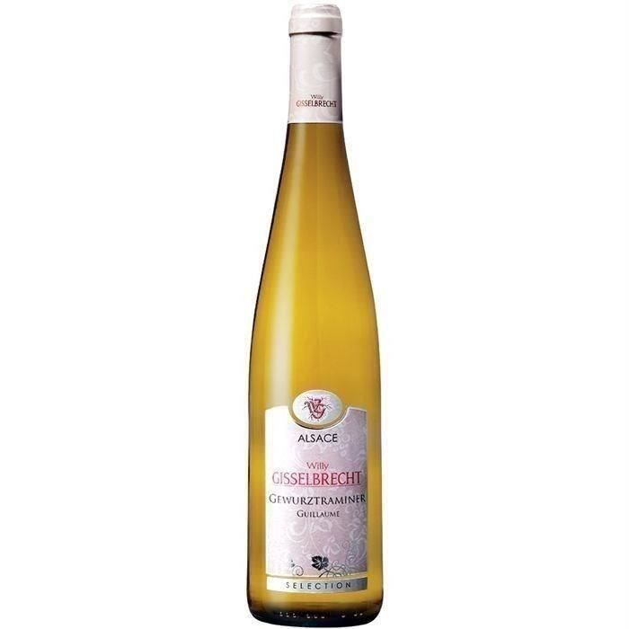 Gisselbrecht CuvÈe Guillaume 2018 Gew¸rztraminer - Vin blanc d'Alsace