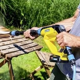 Nettoyeur basse pression sans fil GLORIA MultiJet 18V - Batterie 2,5 Ah et chargeur inclus