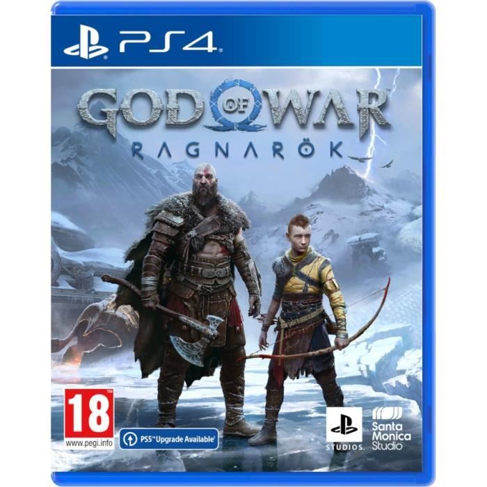 God Of War : Ragnarˆk Jeu PS4 (Mise a niveau PS5 disponible)