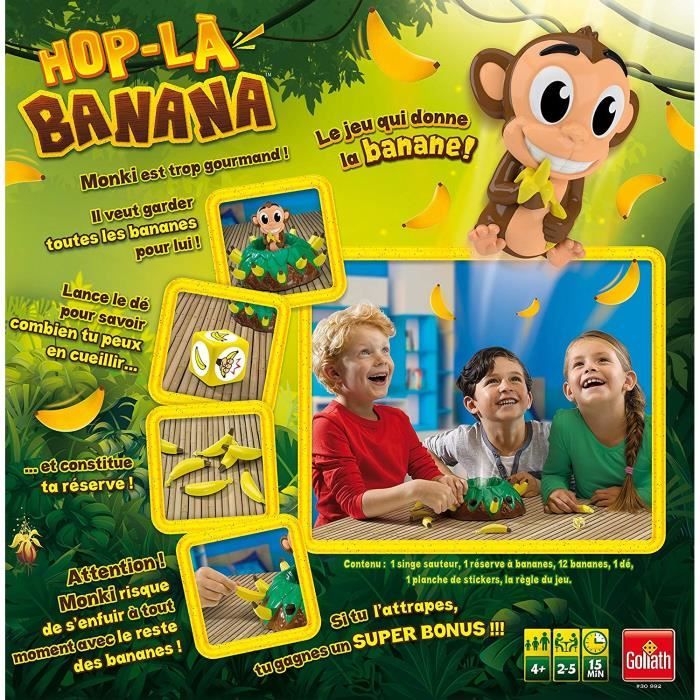 HOP LA BANANA - Jeu de sociÈtÈ enfant - GOLIATH