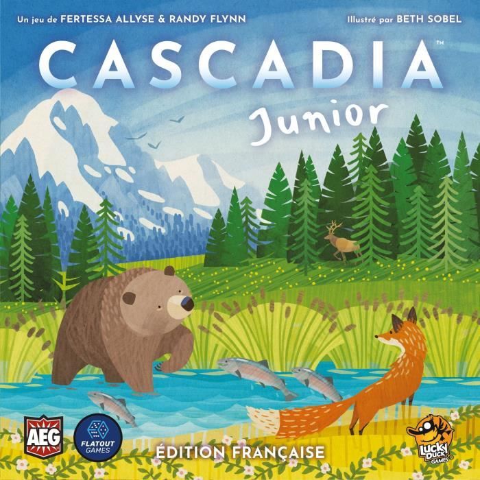 Cascadia Junior - Jeu de stratégie - LUCKY DUCK GAMES - Des 6 ans