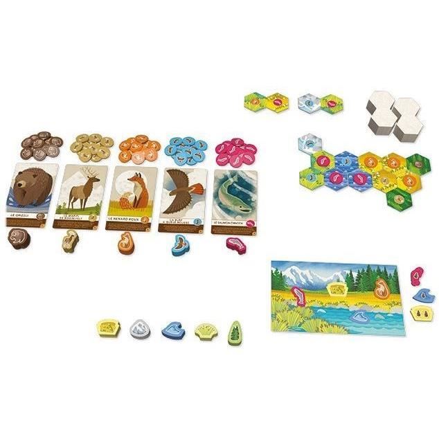 Cascadia Junior - Jeu de stratégie - LUCKY DUCK GAMES - Des 6 ans