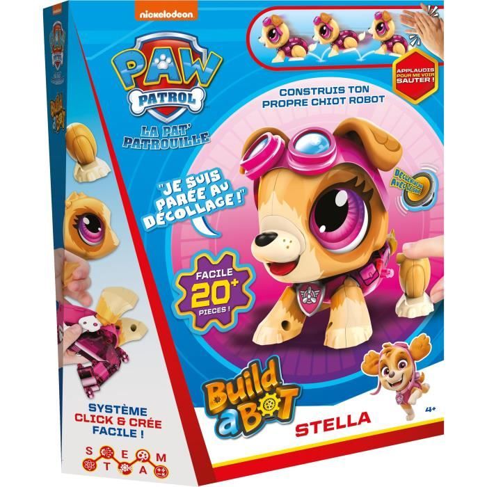 Robot Pat Patrouille Stella a construire - Build A Bot - Goliath