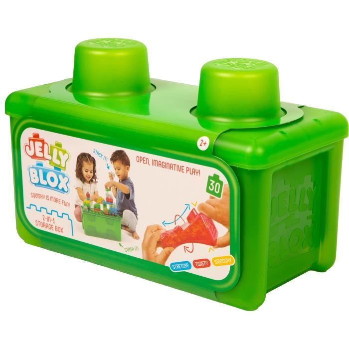 Blocs de construction - GOLIATH - Jelly Blox Storage Case - Blocs souples et tactiles! Des 2 ans