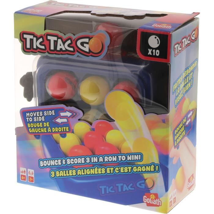 Tic Tac Go - Jeu de société - GOLIATH - Des 6 ans