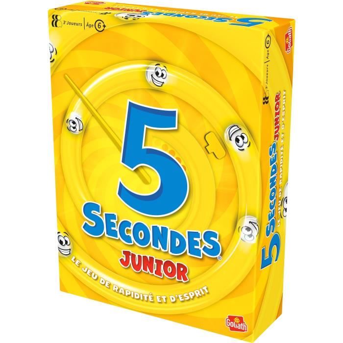 5 Secondes junior - Jeu d'ambiance et de rapidité - GOLIATH - Des 6 ans