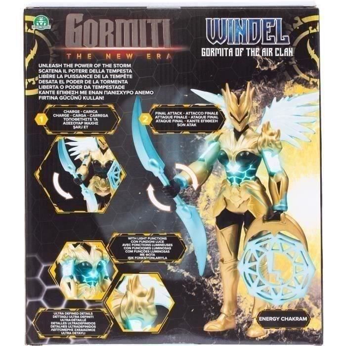 Figurine articulÈe - GORMITI - Gormiti avec attaque lumineuse Air - Windel - 27 cm - a partir de 4 ans - GRV072