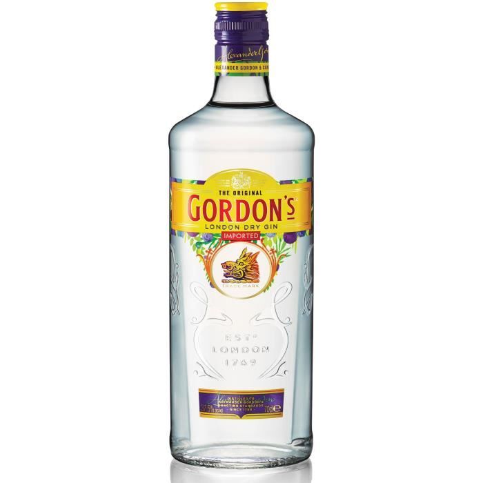GORDON'S London - Dry Gin - 37,5 % Vol. - 70 cl