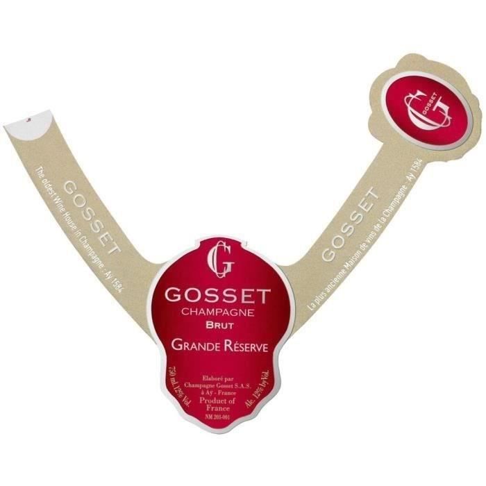 Champagne Gosset Grande Réserve Brut - 75 cl