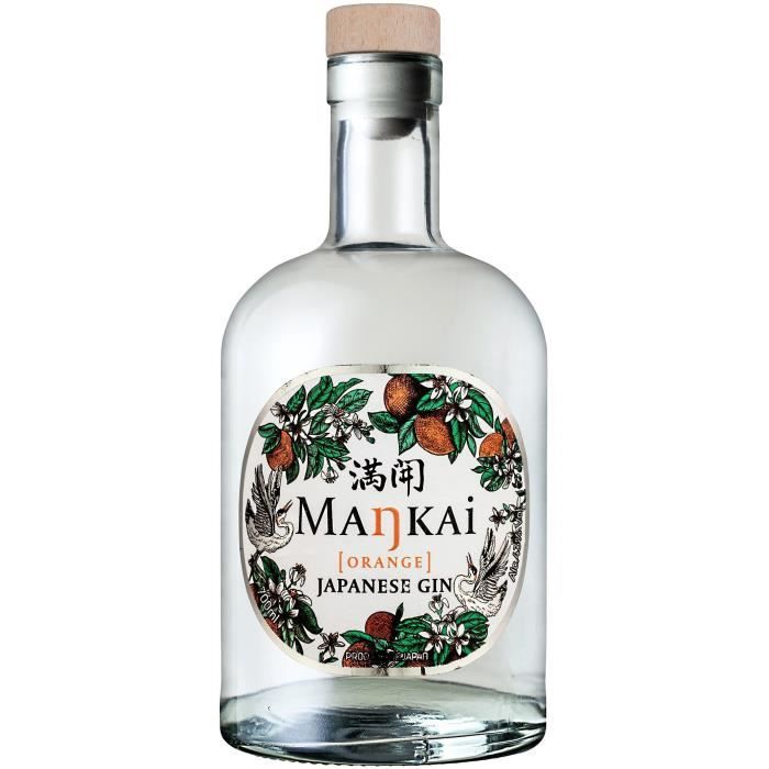 Mankai - Orange - Gin - 70 cl - 43,0% Vol.