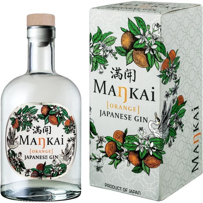 Mankai - Orange - Gin - 70 cl - 43,0% Vol.