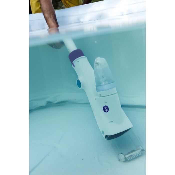 GRE - Nettoyeur Aspirateur Èlectrique a batterie pour piscine et spa - 9,6V