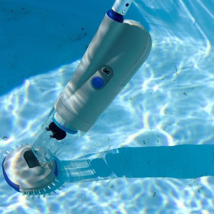 GRE - Nettoyeur de fond a batterie pour spas et piscines hors-sol - …quipÈ d'un filtre a cartouche