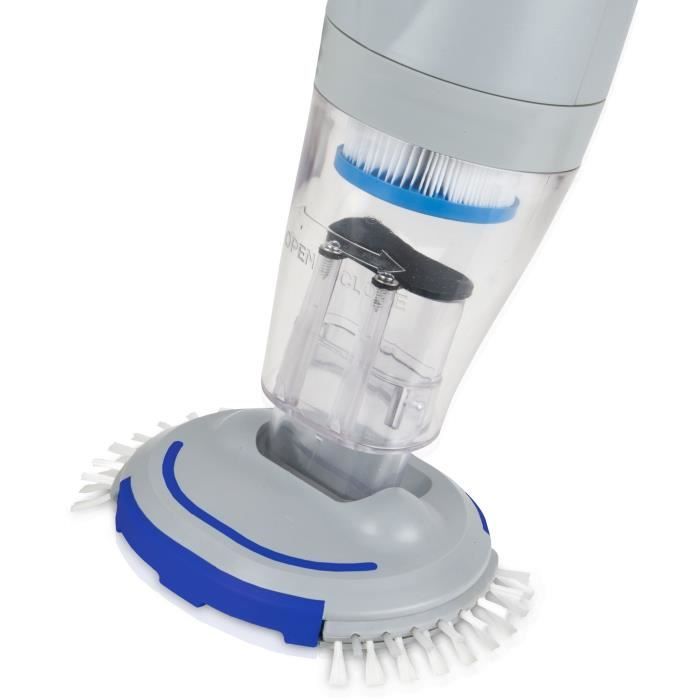 GRE - Nettoyeur de fond a batterie pour spas et piscines hors-sol - …quipÈ d'un filtre a cartouche