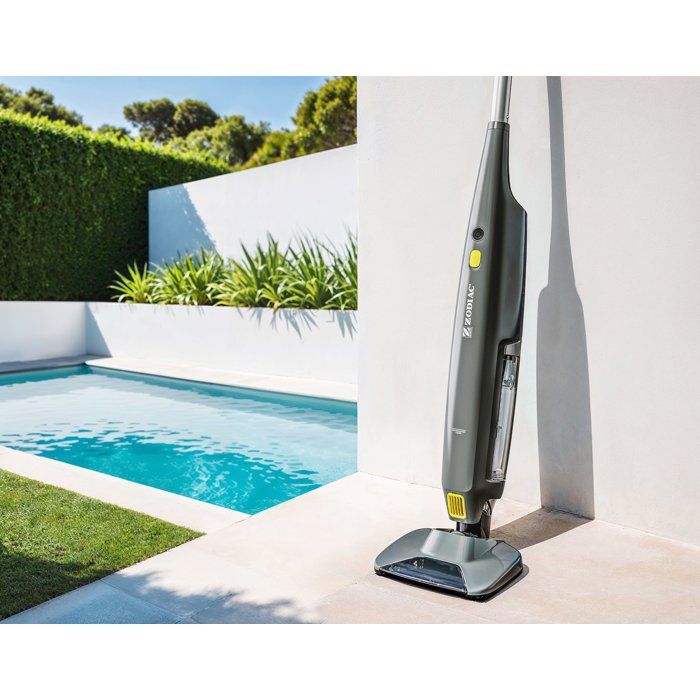 Aspirateur de piscine sans fil- GRE - Zodiac - SERENIT MHV 20 - 45 min d'autonomie - Système de filtration adaptable
