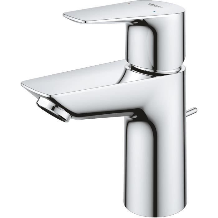 Mitigeur monocommande Lavabo GROHE - Taille S - Métal - Droit - Economie d'eau - Chromé