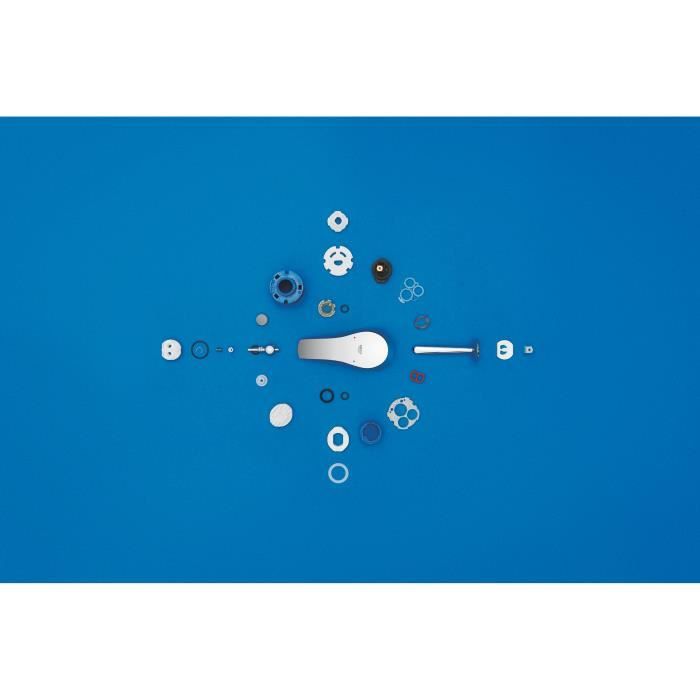 Cartouche thermostatique compacte GROHE - TurboStat - 47439000 - Blanc - 70°C - 5 ans de garantie