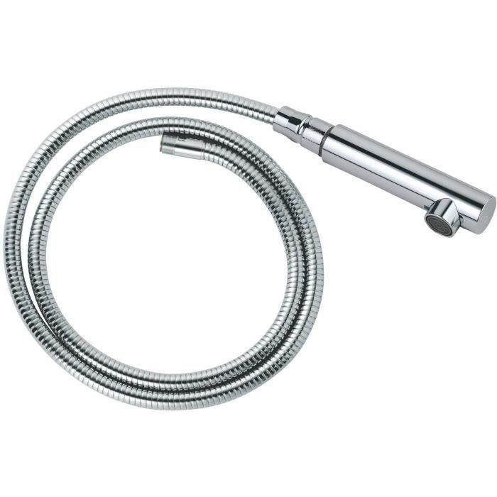 Douchette extractible - GROHE - Chromé - Robuste - Longue durée de vie - Piece de rechange originale