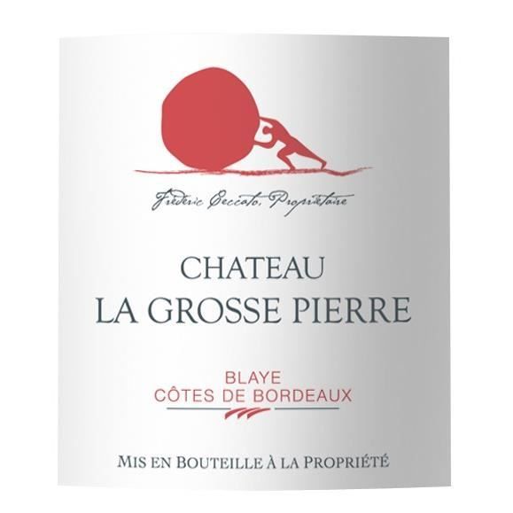 Château La Grosse Pierre Blaye Côtes de Bordeaux - Vin rouge de Bordeaux - 37,5 cl