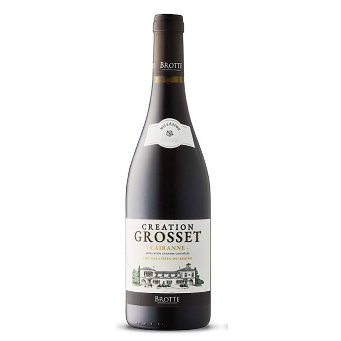 BROTTE Création Grosset 2022 Cairanne - Vin rouge de la Vallée du Rhône