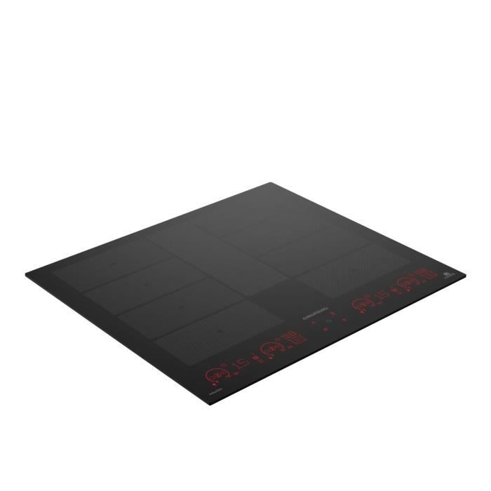 Table de cuisson a induction - GRUNDIG - 8 inductions - 60 cm - GIEI638980INH