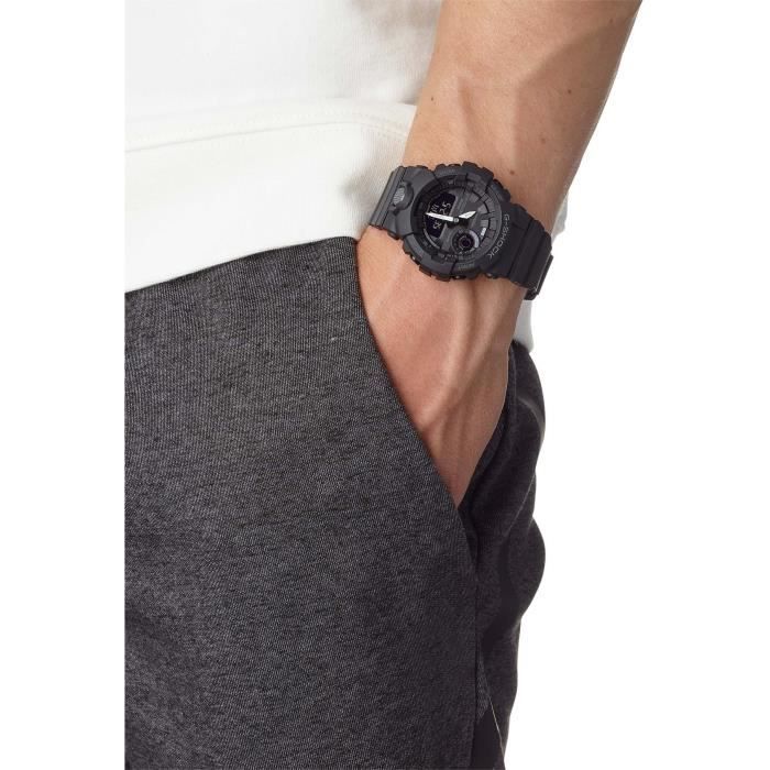 Montre - CASIO - G-Shock G-SQUAD - Homme - Noir - Bluetooth Smart - RÈsistance aux chocs