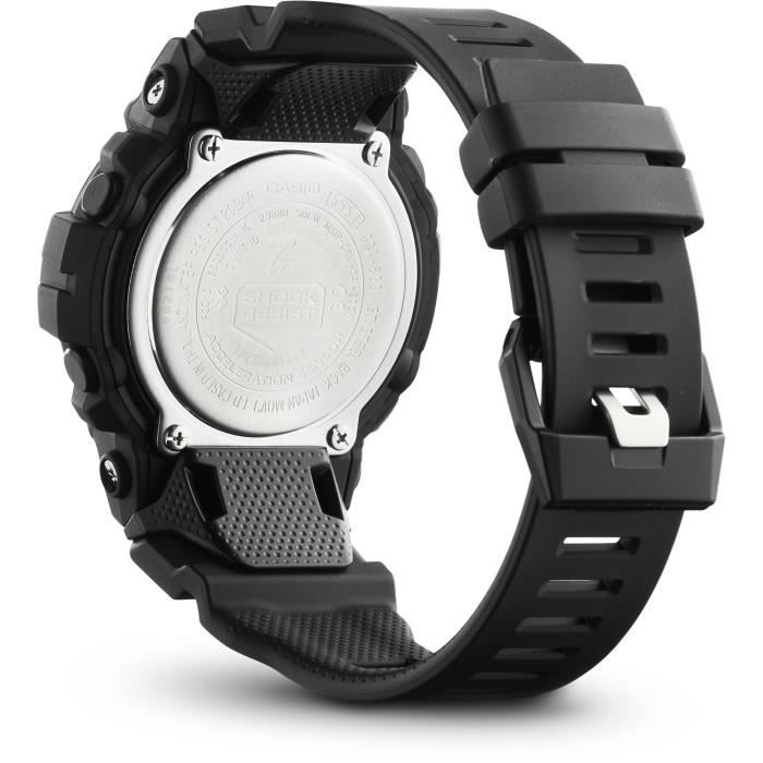 Montre - CASIO - G-Shock G-SQUAD - Homme - Noir - Bluetooth Smart - RÈsistance aux chocs