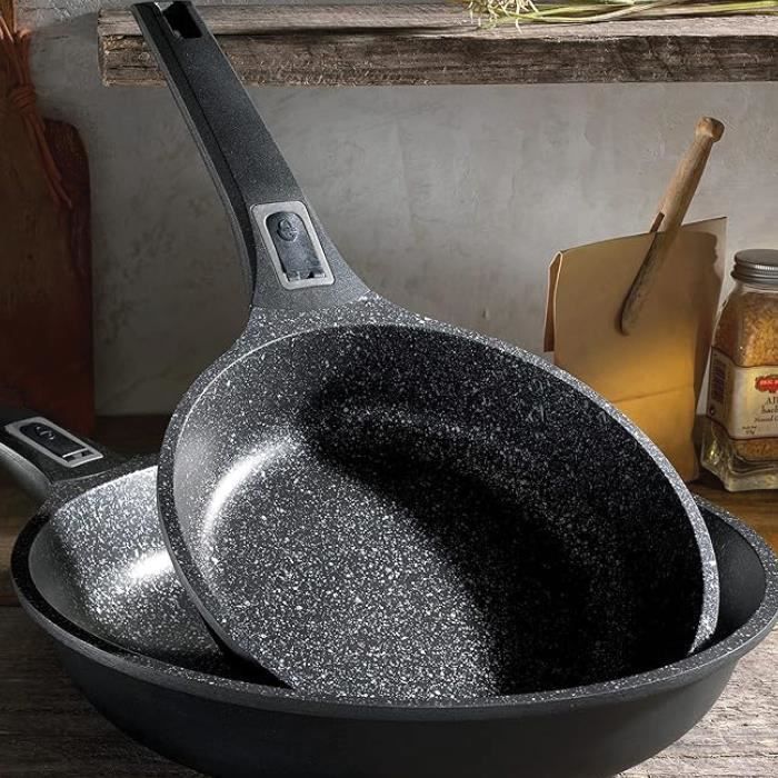Poele fonte d'aluminium - GSW - EASY CLICK - 28 cm - Induction