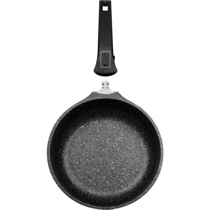 Poele fonte d'aluminium - GSW - EASY CLICK - 28 cm - Induction