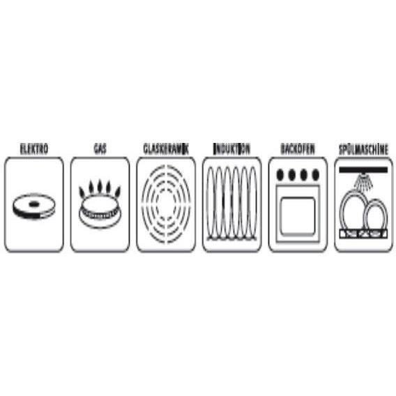 Cocotte acier émaillé - GSW - Daubiere Email - 32 cm - Ovale - Induction