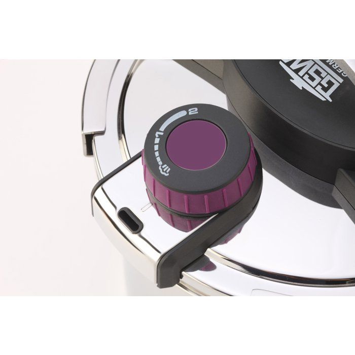 Autocuiseur - Induction - GSW - Easy Click - 6 L - Ř 22 cm - Acier massif 18/10