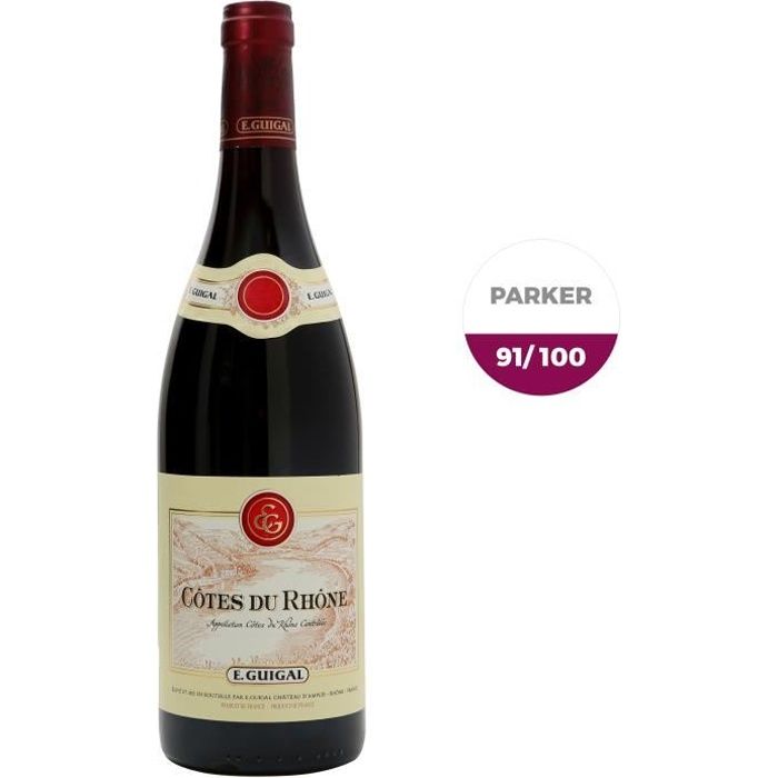 E. Guigal 2023 Côtes-du-Rhône - Vin rouge de la Vallée du Rhône