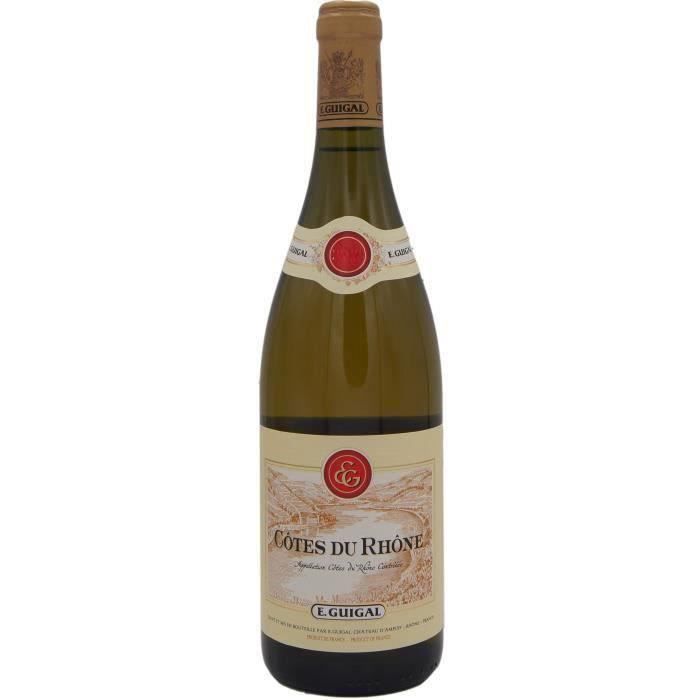 Domaine E. Guigal 2023 Côtes du Rhône - Vin blanc de la Vallée du Rhône