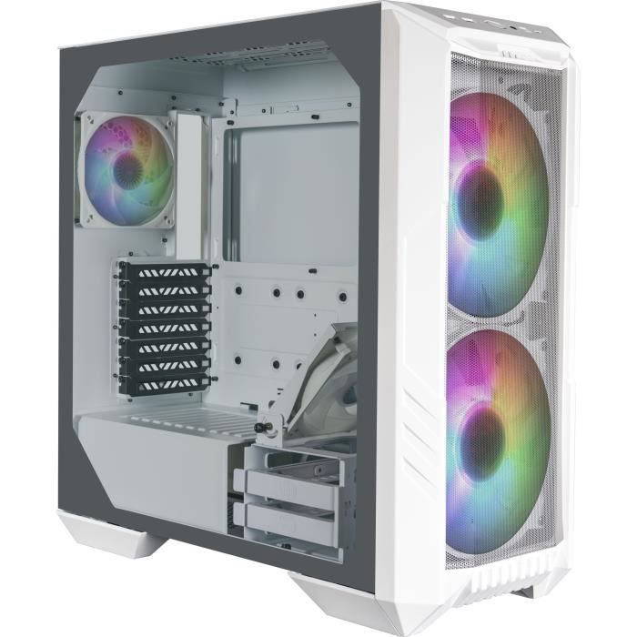 Boitier PC - COOLER MASTER - HAF 500 - White - ATX