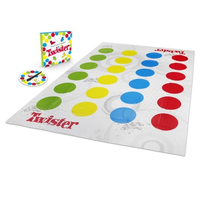 Twister Jeu d'ambiance pour enfants, Jeu d'équilibre fun , A partir de 6 ans, Hasbro Gaming